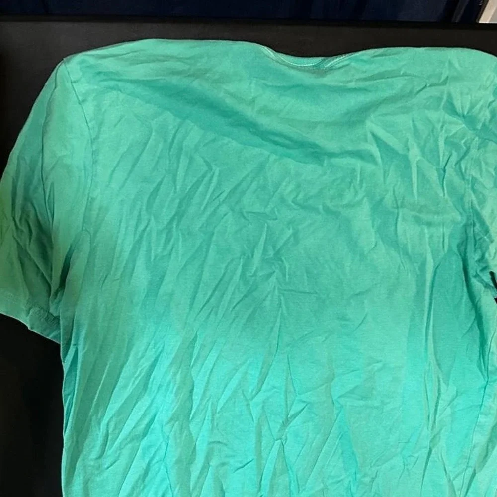 Adidas Originals Trefoil T-Shirt Mens Medium Teal Green Short Sleeve Cotton Tee